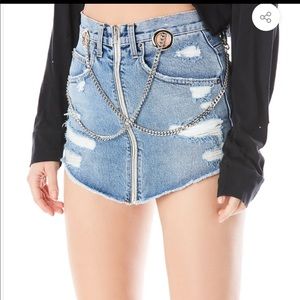 RARE CARMAR DENIM SKIRT